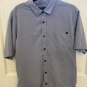 O’Neill Button-up size medium black & white